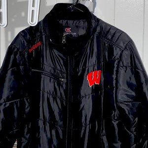 Wisconsin badgers bomber jacket